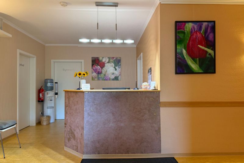 Physiotherapie Siewert Eingangsbereich Neuenhagen